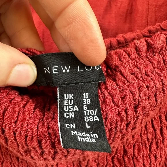 New Look Rust Midi Dress - Picture 5 of 6